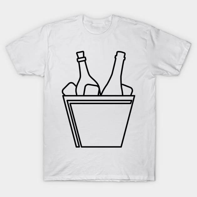 Wine Bucket! T-Shirt by SWON Design